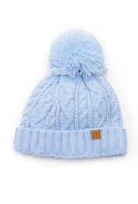Northern Classics Classic Cable Knit Hat Sky Blue