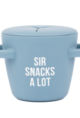 Bella Tunno Sir Snacks A lot Happy Snacker - blue