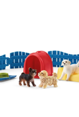 schleich Puppy Pen