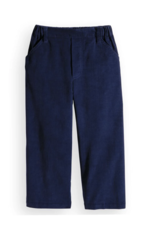 bella bliss Navy Corduroy Faux Zip Pant