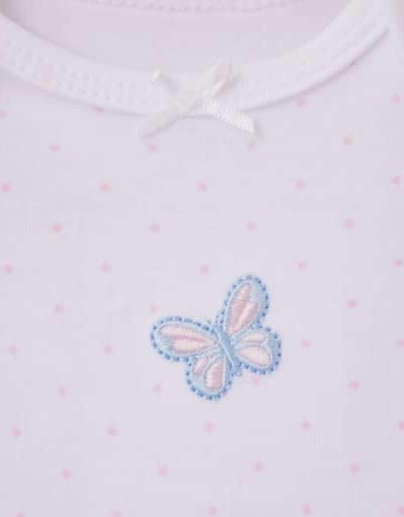 Little Me butterfly dream 3pc cardigan set pink