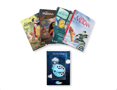 Moonlite Disney Princess Projector Pack - Tip Toes