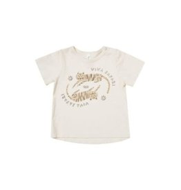 Rylee + Cru Inc. SALE BASIC TEE VIVA SAFARI IVORY