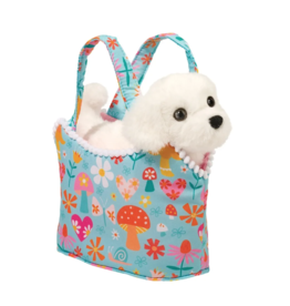 Retro Chic Sak with Bichon