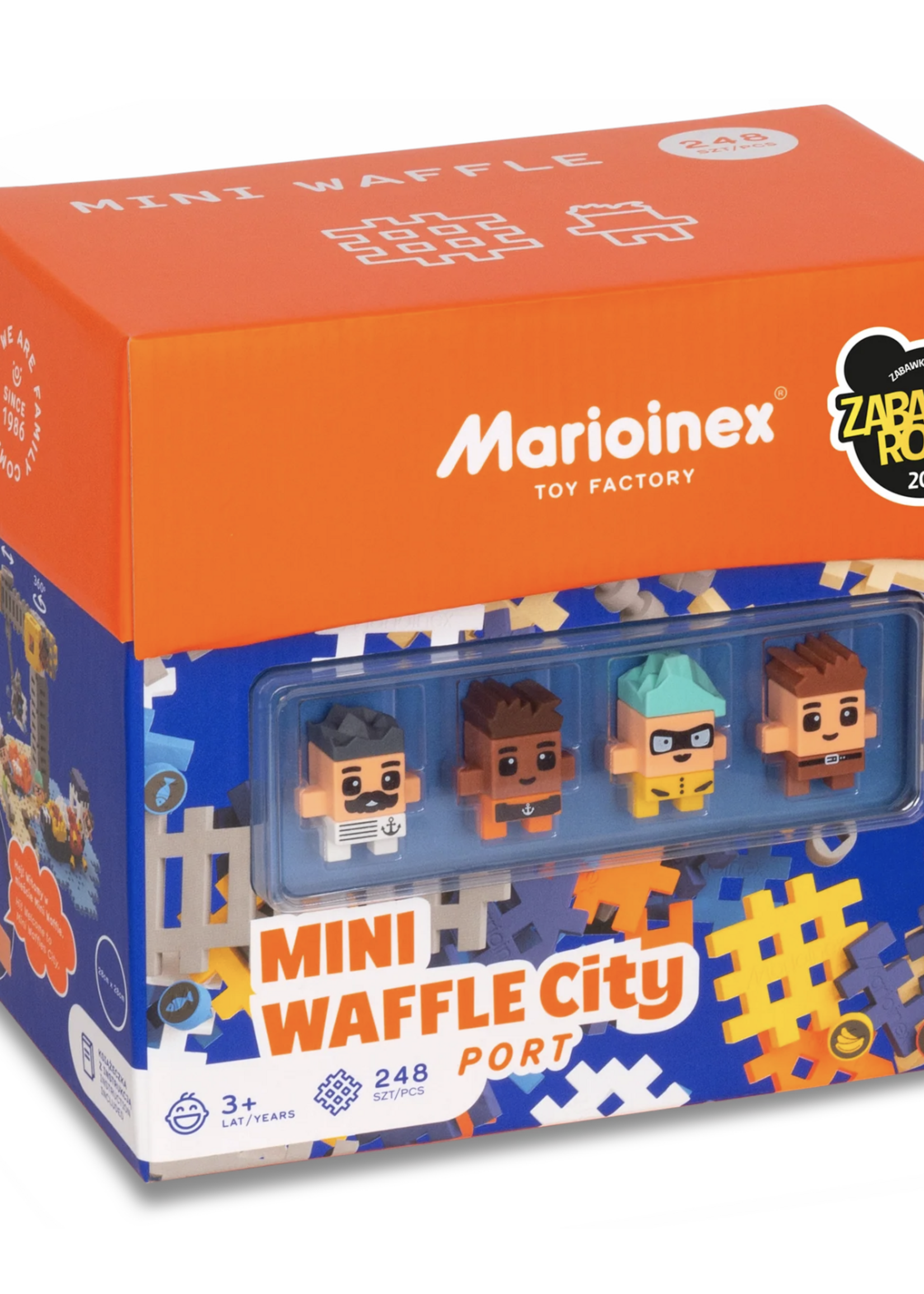 Marioinex Mini Waffle City Port 248 pc