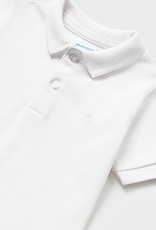 Mayoral Basic White S/S Polo