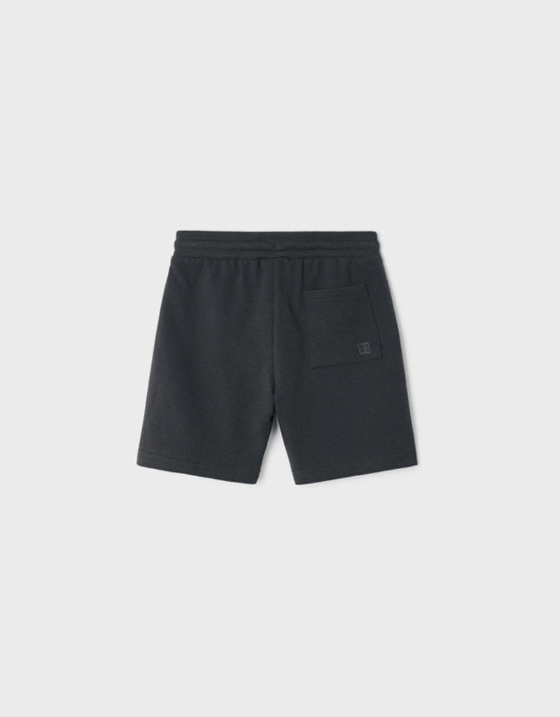 Mayoral Black Basic Fleece Shorts