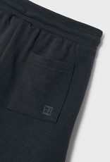 Mayoral Black Basic Fleece Shorts