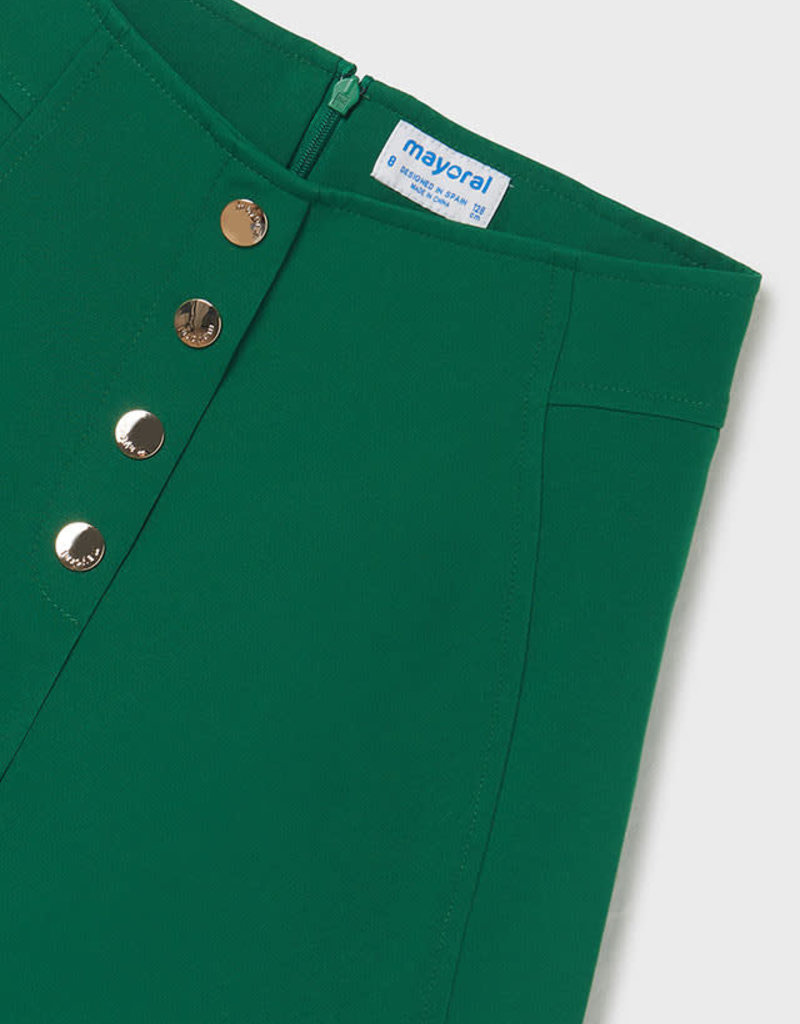 Mayoral Emerald Crepe Shorts