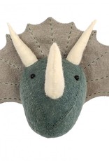 Fiona Walker England Mini Blue Triceratops Head