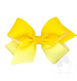 Wee Ones Bow Med Ombre Yellow