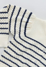 Pink Chicken Constance Sweater Navy Stripe