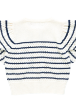 Pink Chicken Constance Sweater Navy Stripe