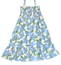 Bisby Lucy Dress Blue Melrose Floral