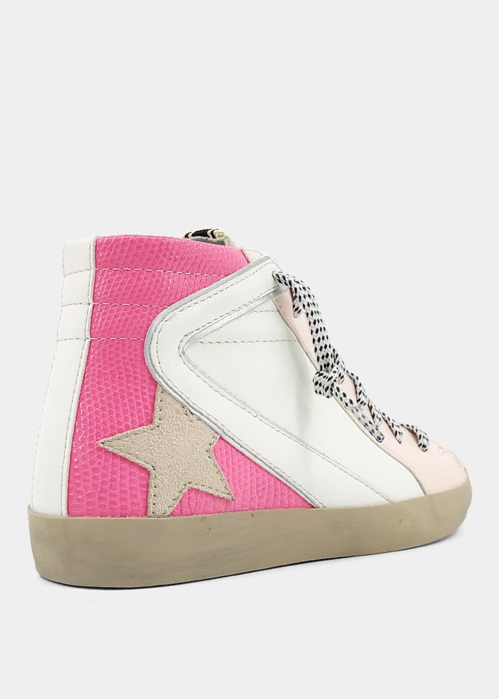 Shushop Roxanne Kids Pink Lizard Shoe