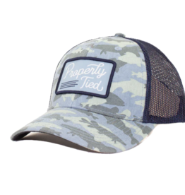 Properly Tied Polar Camo SportsmanTrucker Hat