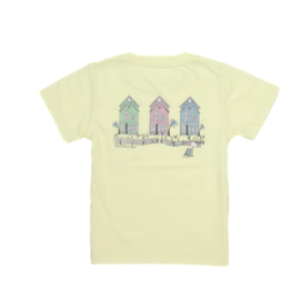 Properly Tied Beach Retreat S/S Tee Lt Yellow