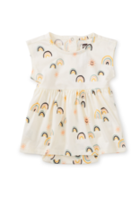 Tea Collection Baby Bodysuit Dress All Sunshine Rainbows