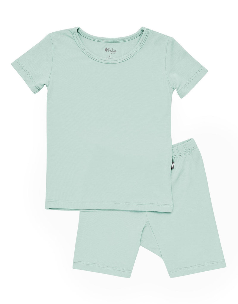 Kyte Baby Short Sleeve Toddler Pajama Set - Mint Kyte Baby Short Sleeve Toddler Pajama Set - Mint