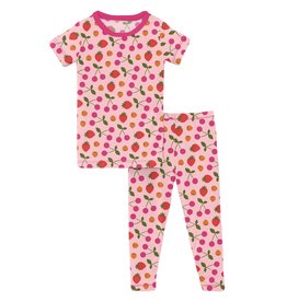 SALE Print S/S PJ Set Lotus Berries