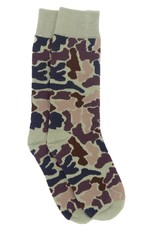 Properly Tied Lucky Duck Sock Vintage Camo