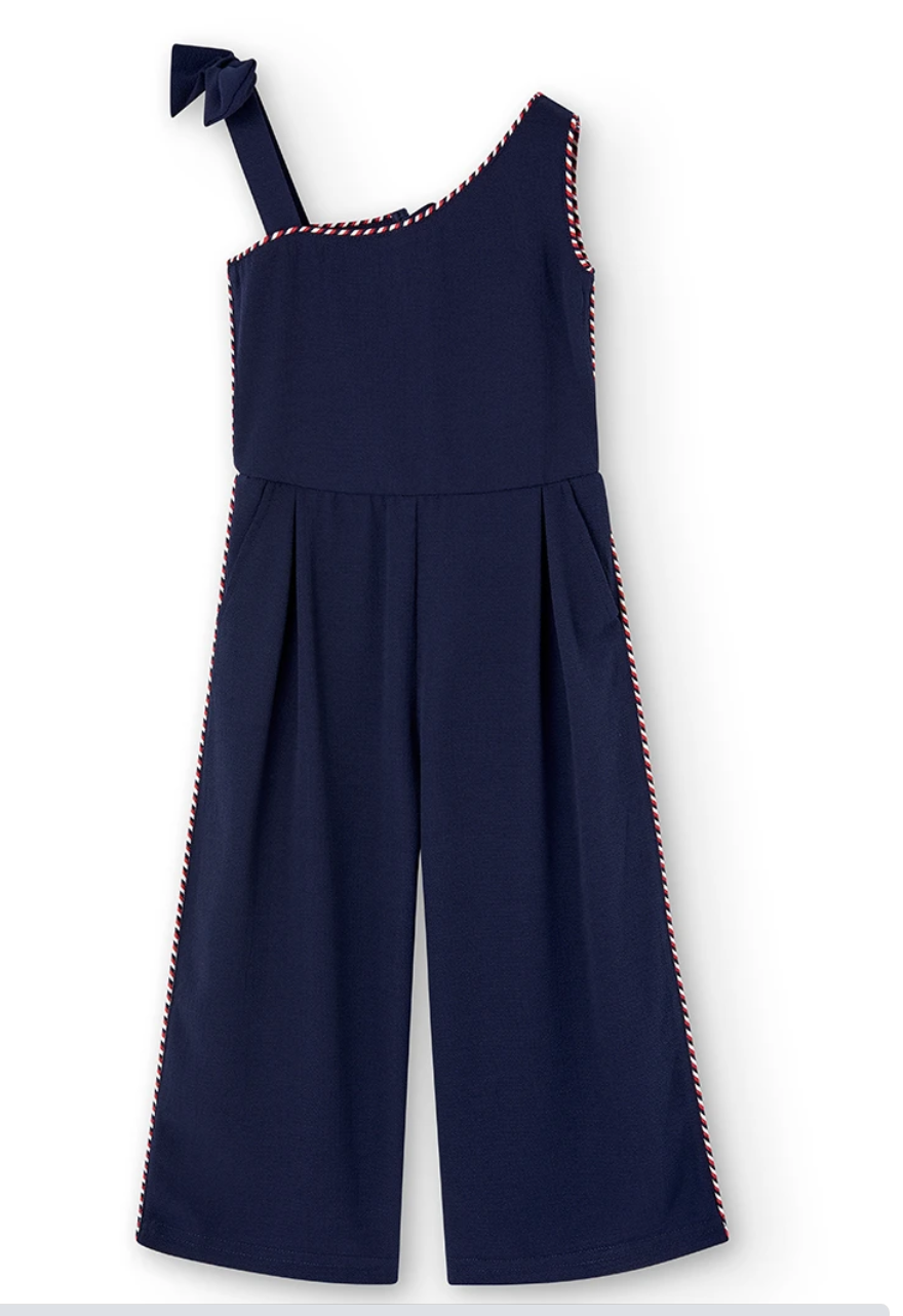 Red white sales blue jumpsuit