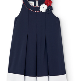 Boboli SALE Navy Chiffon Dress