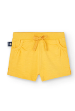 Boboli Navy Daisy Tee w/Yellow Shorts Set