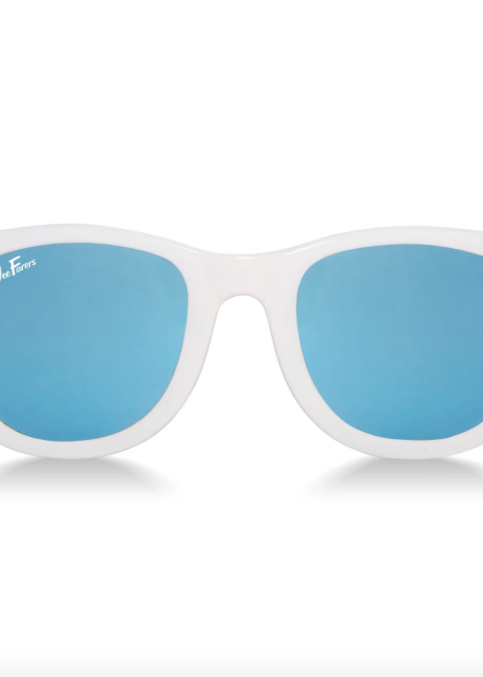 WeeFarers Polarized WeeFarers White w/Sky Blue