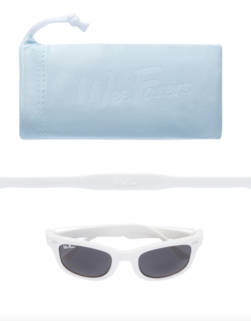 WeeFarers Original WeeFarers Sunglasses White