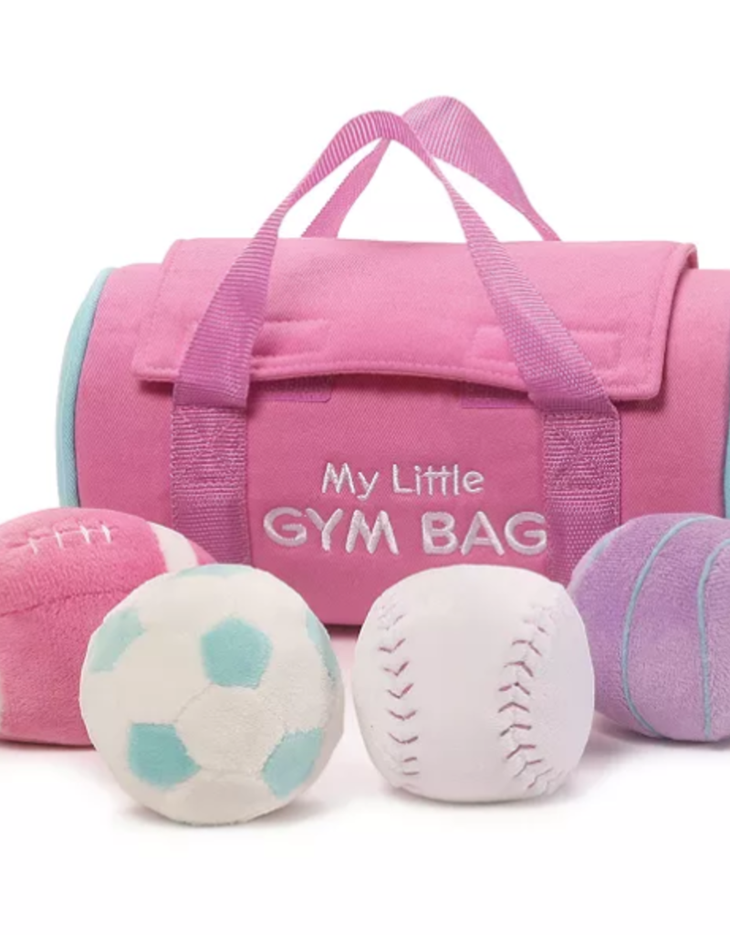 Gund My Little Gym Bag Pink Playset