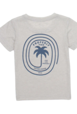 Properly Tied Portland Pocket Tee S/S Spiral Palm Natural