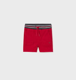 Mayoral SALE Red Twill Bermuda Shorts