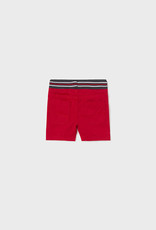Mayoral Red Twill Bermuda Shorts