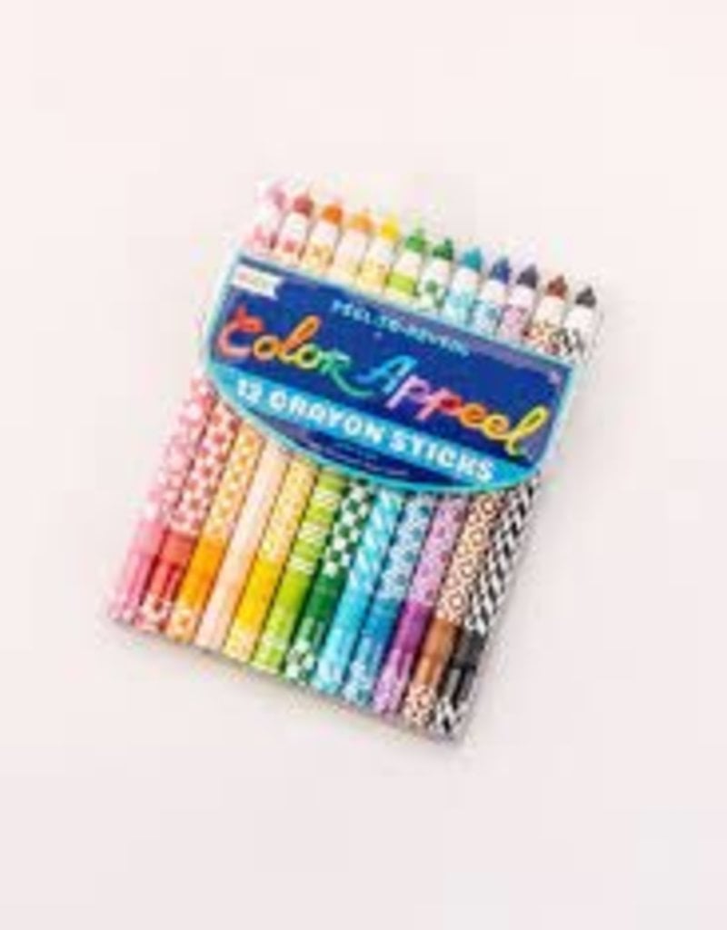 Color Appeel Crayon Sticks Set 12 - Tip Toes