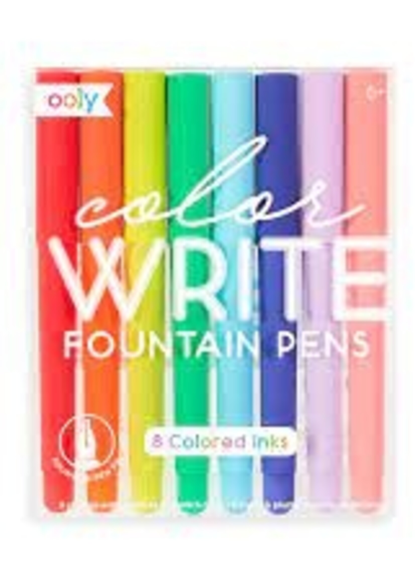 OOLY Color Write Fountain Pens Set of 8