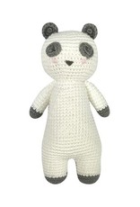 Albetta Crochet Panda Rattle Toy