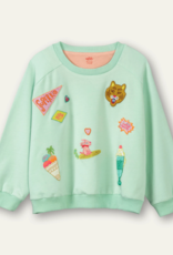 Oilily Haisley Sweater w/Elements Embroidery