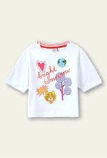 Oilily Bright Tomorrow S/S Tee Solid w/Artwork