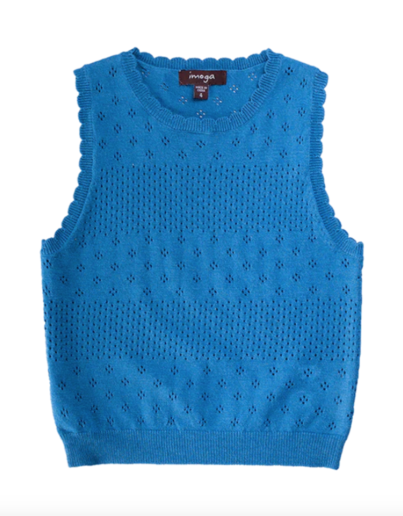 Imoga Azure Fine Yarn Sweater Tank