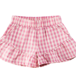 Imoga SALE Punch Gauze Check Shorts