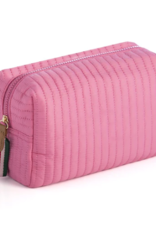 Shiraleah Ezra Large Boxy Cosmetic Pouch Pink