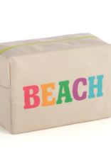 Shiraleah Beach Zip Pouch Natural