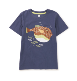 Tea Collection Painted Puffer Graphic Tee Triumph