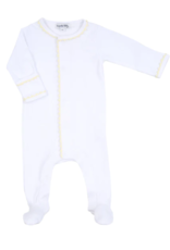 Magnolia Baby Baby Joy Embroidered Footie Yellow