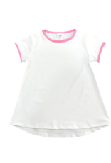 Set Athleisure Bridget Basic T White/Pink