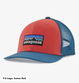 Patagonia Ks Trucker Hat P-6 Logo: Sumac Red PLRD