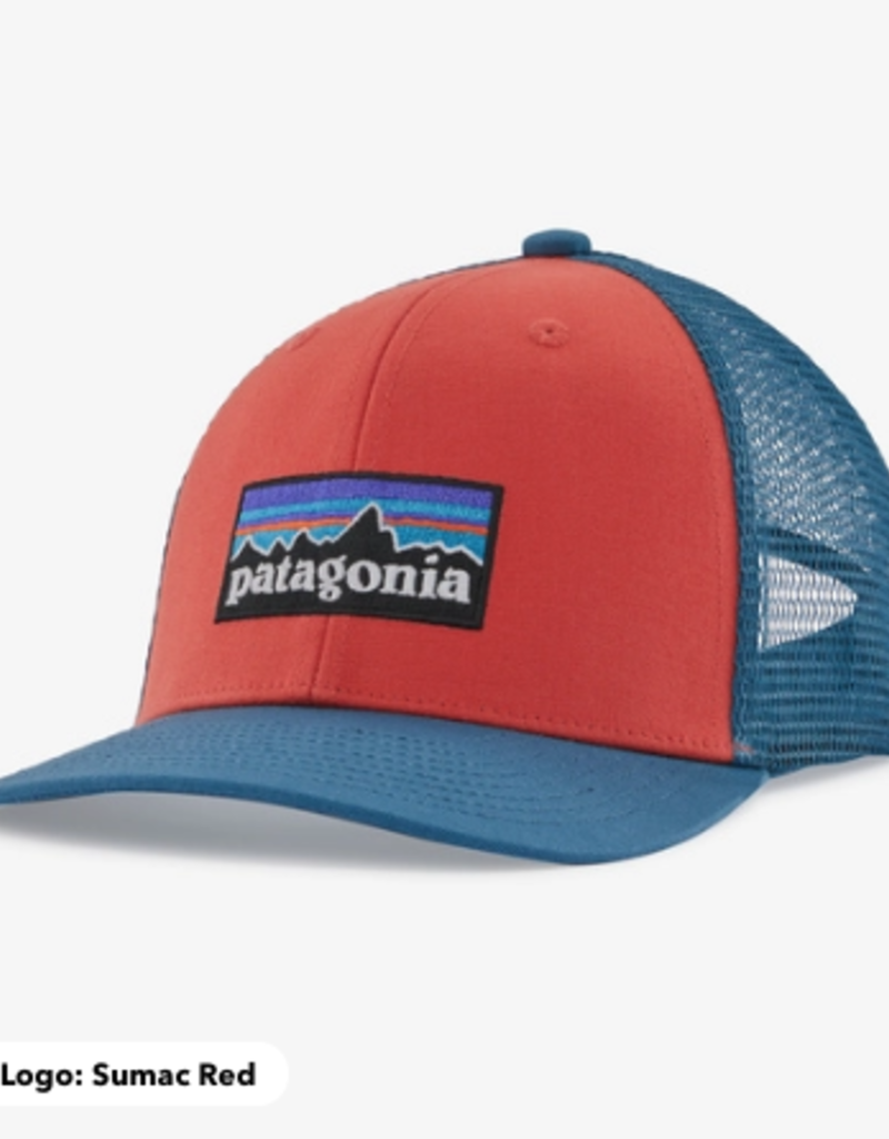 Patagonia Ks Trucker Hat P-6 Logo: Sumac Red PLRD