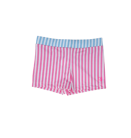 Set Athleisure SALE Carly Cartwheel Shorts Pink Stripe