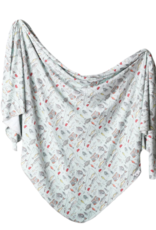 Copper Pearl Knit Blanket Trout